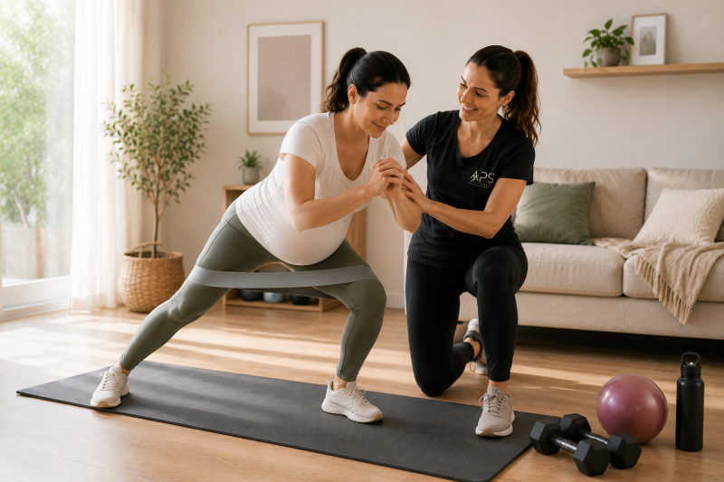 Le sport pendant la grossesse à Toulon : une activité physique adaptée à domicile